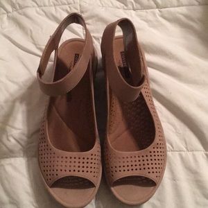 Tan Clark Sandals